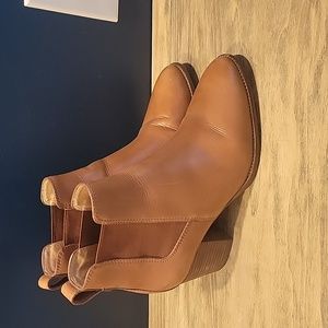 Madewell The Regan Boot Size 9M in English Saddle